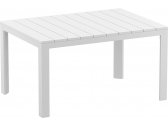 Стол пластиковый раздвижной Siesta Contract Atlantic Table 140/210 алюминий, полипропилен белый Фото 1