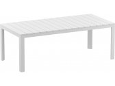 Стол пластиковый раздвижной Siesta Contract Atlantic Table 210/280 алюминий, полипропилен белый Фото 1