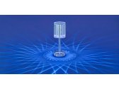 Светильник настольный уличный Vondom Gatsby Cylinder LED органическое стекло кристальный Фото 4