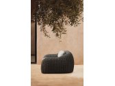 Лаунж-кресло плетеное с подушками MANUTTI Kobo алюминий, роуп, ткань Фото 9