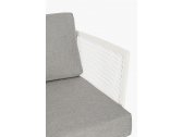 Комплект металлической лаунж мебели Garden Relax Althea алюминий, керамика, ткань белый, серый Фото 9