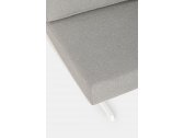 Комплект металлической лаунж мебели Garden Relax Althea алюминий, керамика, ткань белый, серый Фото 11