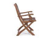 Кресло деревянное складное Garden Relax Noemi акация натуральный Фото 4