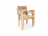 Кресло деревянное BraFab Lerum тик натуральный Фото 9