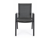 Кресло металлическое Garden Relax Pelagius алюминий, текстилен антрацит Фото 3
