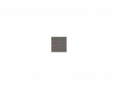 Пуф металлический с подушкой BraFab Stockholm алюминий, ткань антрацит, серый Фото 2