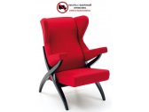 Кресло с обивкой Arflex Fiorenza ель, ясень, ткань Фото 1