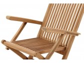 Кресло деревянное складное BraFab Turin тик натуральный Фото 3