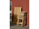 Кресло деревянное складное BraFab Turin тик натуральный Фото 9