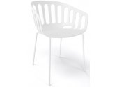 Кресло пластиковое Gaber Basket NA металл, технополимер белый Фото 1