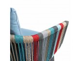 Кресло плетеное с подушками Felicita Iride алюминий, роуп, полиэстер Фото 4