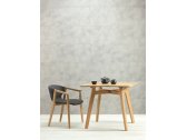 Кресло деревянное плетеное Ethimo Knit тик, роуп тик, серый Фото 11