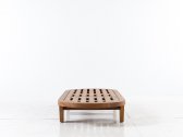 Шезлонг-лежак деревянный с матрасом WArt Spain ироко, ткань Etisilk Фото 10