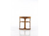 Кресло деревянное с подушками WArt Paris ироко, ткань Etisilk Фото 7