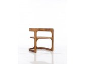 Кресло деревянное с подушками WArt Paris ироко, ткань Etisilk Фото 4