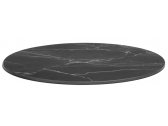 Столешница круглая PEDRALI Fenix компакт-ламинат HPL серый мрамор Фото 1