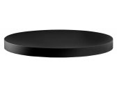Столешница круглая PEDRALI Fenix ЛДСП, ABS-пластик черный Фото 1