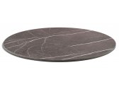 Столешница круглая PEDRALI Solid Laminate компакт-ламинат HPL серый мрамор Фото 1