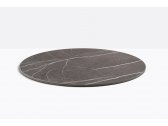 Столешница круглая PEDRALI Solid Laminate компакт-ламинат HPL серый мрамор Фото 4
