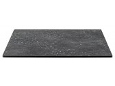 Столешница квадратная PEDRALI Solid Laminate компакт-ламинат HPL черный каменный Фото 1