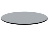 Столешница круглая PEDRALI Solid Laminate компакт-ламинат HPL серый Фото 1