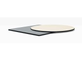 Столешница прямоугольная PEDRALI Solid Laminate компакт-ламинат HPL серый Фото 5