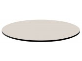Столешница круглая PEDRALI Solid Laminate компакт-ламинат HPL светло-серый Фото 1