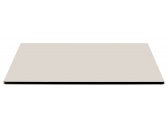 Столешница квадратная PEDRALI Solid Laminate компакт-ламинат HPL светло-серый Фото 1