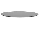 Столешница круглая Scab Design Compact Laminate для подстолья Nemo, Domino, Tiffany, Cross компакт-ламинат HPL светло-серый Фото 1