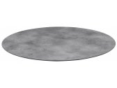 Столешница круглая Scab Design Compact Laminate для подстолья Tiffany XL компакт-ламинат HPL цементный Фото 4