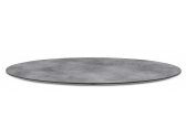 Столешница круглая Scab Design Compact Laminate для подстолья Tiffany XL компакт-ламинат HPL цементный Фото 1