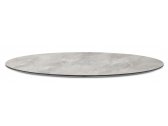 Столешница круглая Scab Design Compact Laminate для подстолья Tiffany XL компакт-ламинат HPL каменный Фото 1