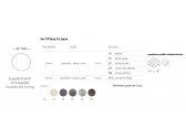 Столешница круглая Scab Design Compact Laminate для подстолья Tiffany XL компакт-ламинат HPL антрацит Фото 2