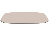Столешница квадратная со скругленными углами Scab Design Compact Laminate компакт-ламинат HPL тортора Фото 1