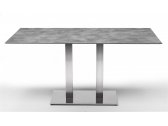 Столешница прямоугольная Scab Design для подстолья Tiffany компакт-ламинат HPL цементный Фото 5