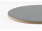 Столешница круглая PEDRALI Linoleum фанера, линолеум серый Фото 5