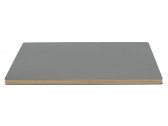 Столешница квадратная PEDRALI Linoleum фанера, линолеум серый Фото 1