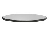 Столешница круглая PEDRALI Laminate PVC Edge ЛДСП, ПВХ светло-серый, черный Фото 1