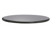 Столешница круглая PEDRALI Laminate PVC Edge ЛДСП, ПВХ серый, черный Фото 1