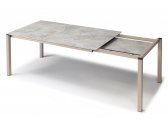 Стол ламинированный раздвижной Scab Design Pranzo Extendable сталь, компакт-ламинат HPL тортора, каменный Фото 4
