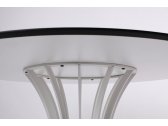 Стол ламинированный обеденный PAPATYA Onix Round сталь, компакт-ламинат HPL Фото 5