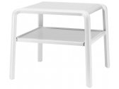 Столик пластиковый для шезлонга Scab Design Vela Side Table технополимер, стекловолокно белый Фото 1