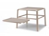 Столик пластиковый для шезлонга Scab Design Vela Side Table технополимер, стекловолокно тортора Фото 3