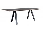 Стол ламинированный PEDRALI Arki-Table Fenix сталь, алюминий, компакт-ламинат HPL черный Фото 1