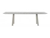 Стол прямоугольный PEDRALI Arki-Table Outdoor сталь, алюминий, искусственный камень бежевый, серый мрамор Фото 1
