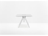 Стол с регулировкой высоты PEDRALI Arki-Table Adj сталь, алюминий, компакт-ламинат HPL белый Фото 7