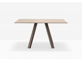 Стол ламинированный PEDRALI Arki-Table Compact сталь, алюминий, компакт-ламинат HPL коричневый, 4543 Фото 4