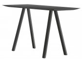 Стол барный ламинированный PEDRALI Arki-Table Fenix сталь, алюминий, компакт-ламинат HPL черный Фото 1