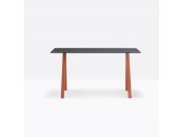 Стол ламинированный PEDRALI Arki-Desk Compact сталь, компакт-ламинат HPL оранжевый, черный Фото 4