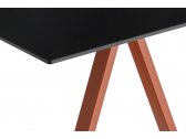 Стол ламинированный PEDRALI Arki-Desk Compact сталь, компакт-ламинат HPL оранжевый, черный Фото 6